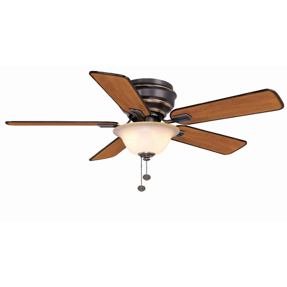 Hawkins 44 In Tarnished Bronze Ceiling Fan With Light Kit with regard to size 1000 X 1000