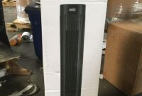 Heating Cooling Air Ansio Black Oscillating Tower Fan with regard to dimensions 768 X 1024