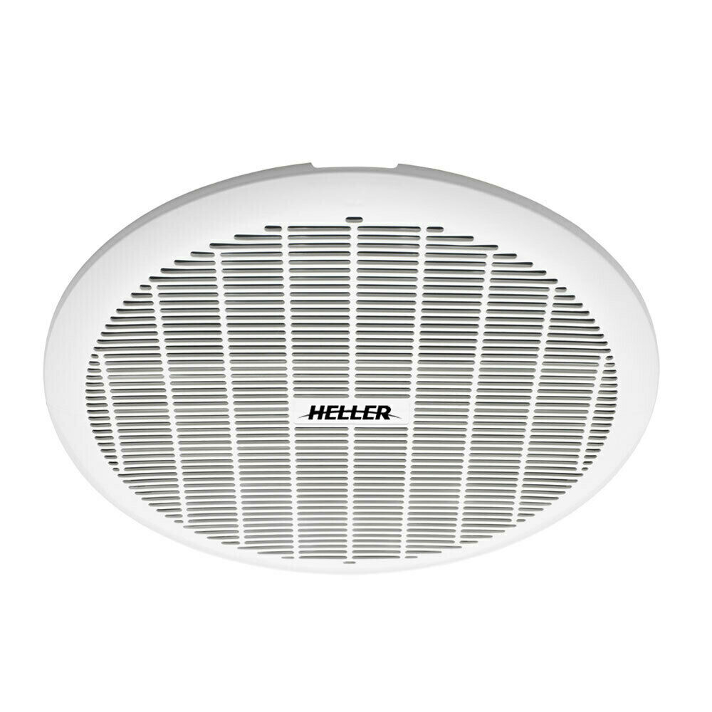 Heller 200mm Exhaust Ball Bearing Fan Bathroom Ventilation Ceiling Round White intended for proportions 1000 X 1000