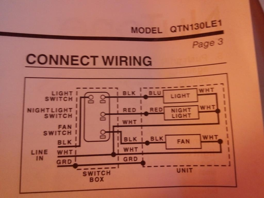 Help Wiring Bathroom Fan Home Improvement Stack Exchange with regard to dimensions 1024 X 768