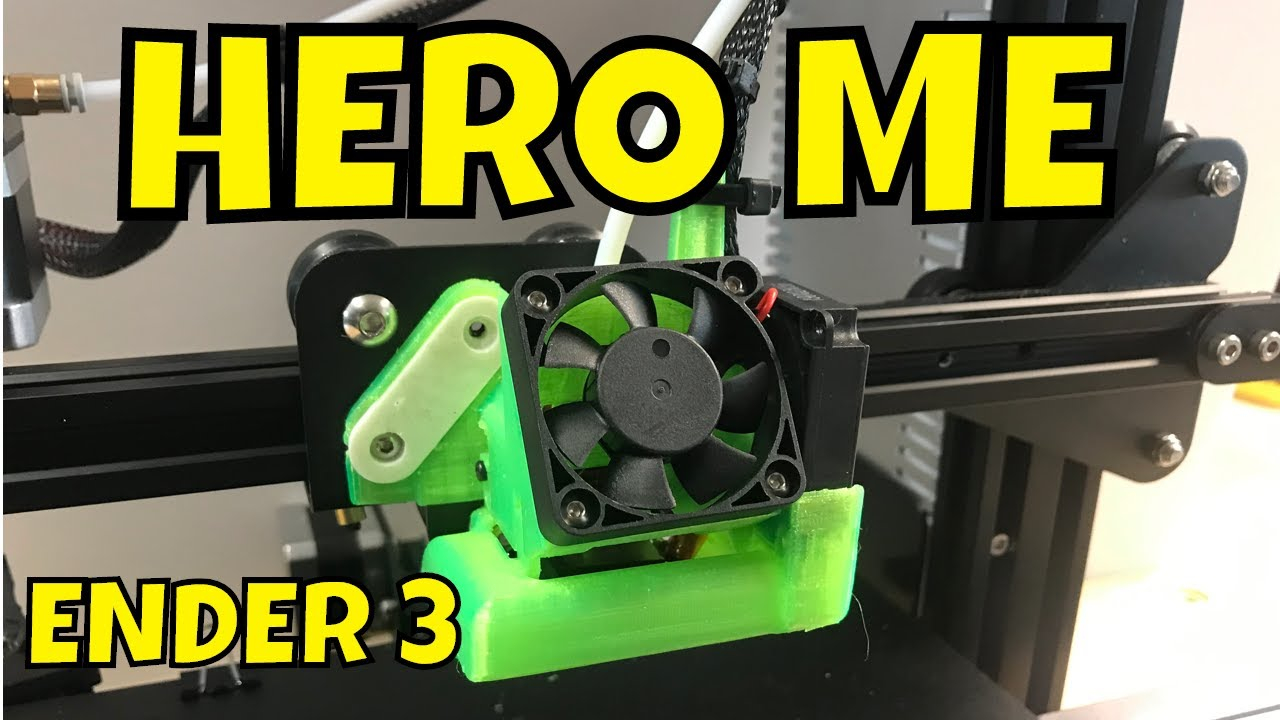 Hero Me Fan Duct And Fixing The Cooling Fans On Ender 3 intended for sizing 1280 X 720