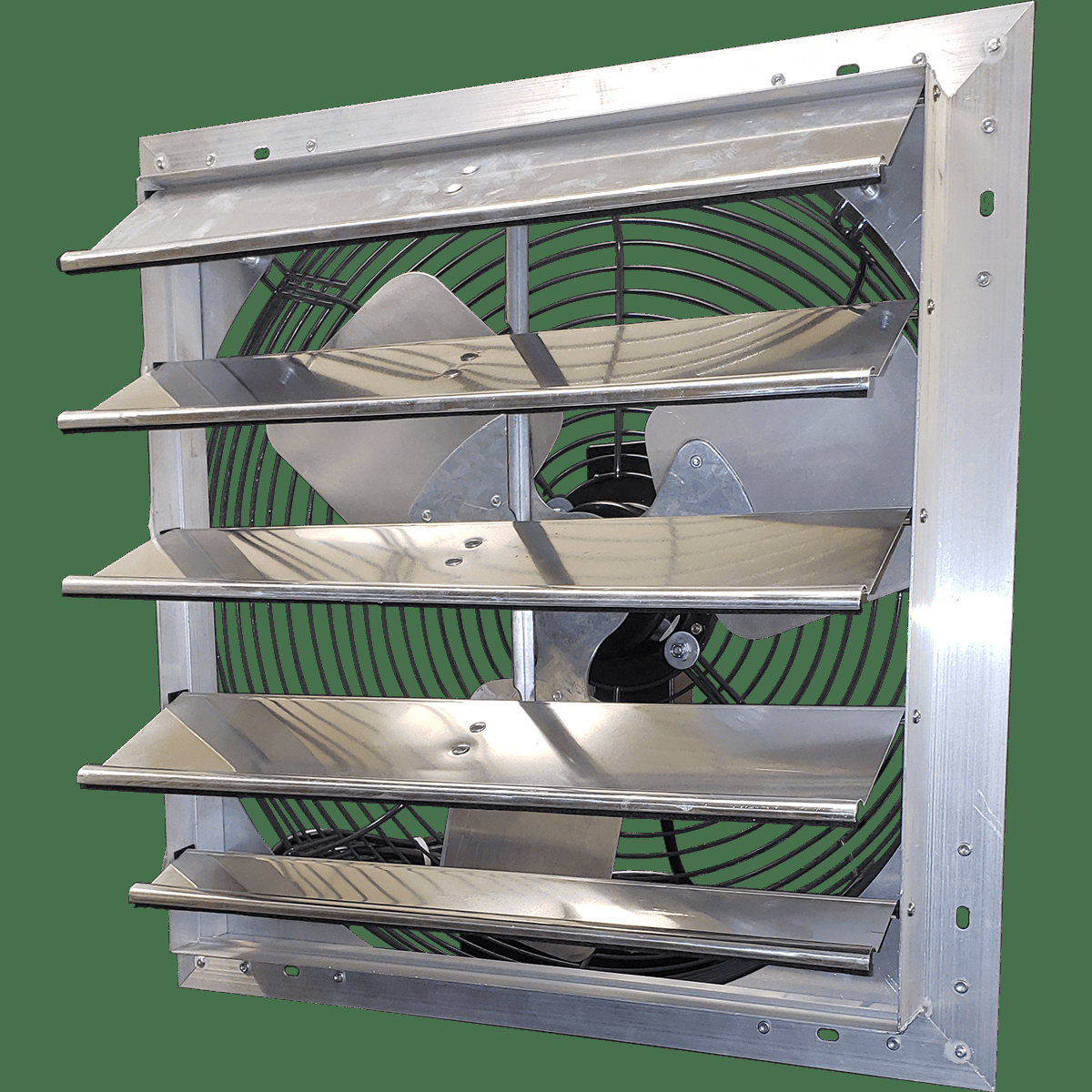 Hessaire 24 Inch Shutter Mounted Exhaust Fan pertaining to proportions 1200 X 1200