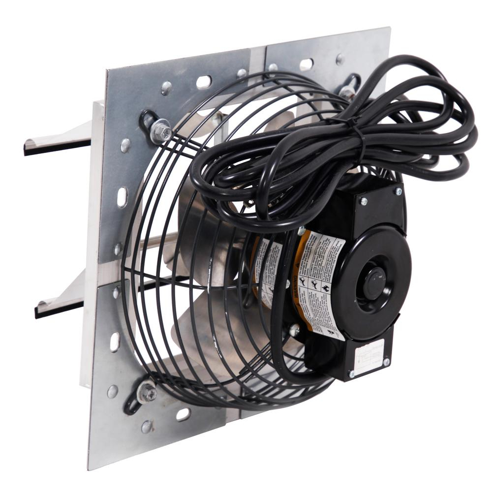 Hessaire 8 In 300 Cfm Power Shutter Mounted Variable Speed Exhaust Fan inside sizing 1000 X 1000