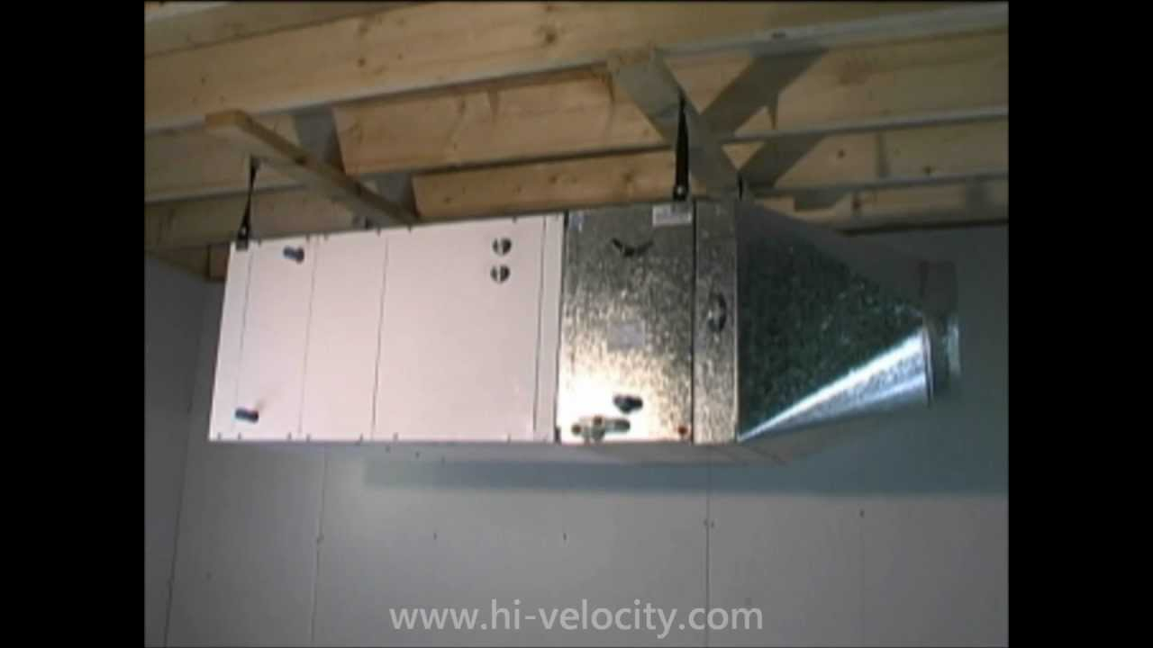 Hi Velocity Installation Part 04 Installing The Fan Coil within dimensions 1280 X 720