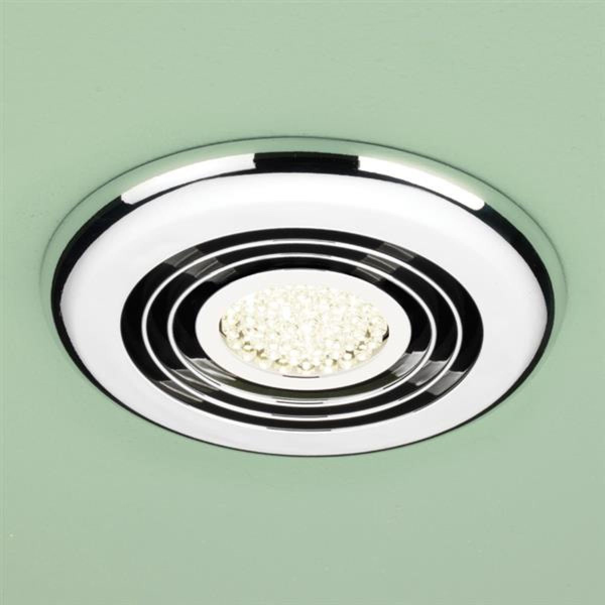 Hib Turbo Led Inline Bathroom Extractor Fan In Chrome throughout proportions 1200 X 1200