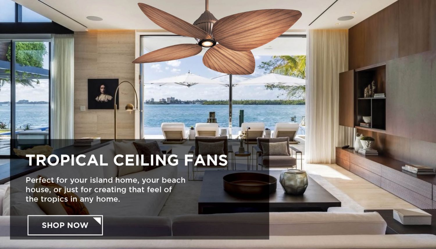 High Quality Unique Ceiling Fans Modern Tropical Smart within sizing 1500 X 858