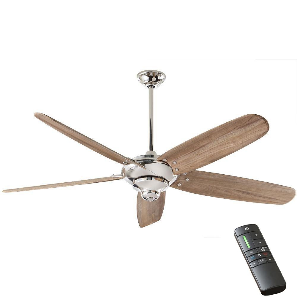 Home Decorators Collection Altura Dc 68 In Indoor Polished Nickel Ceiling Fan Walmart with dimensions 1000 X 1000