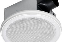 Home Netwerks Decorative White 100 Cfm Bluetooth Stereo Speakers Bathroom Exhaust Fan With Led Light And Remote throughout measurements 1000 X 1000