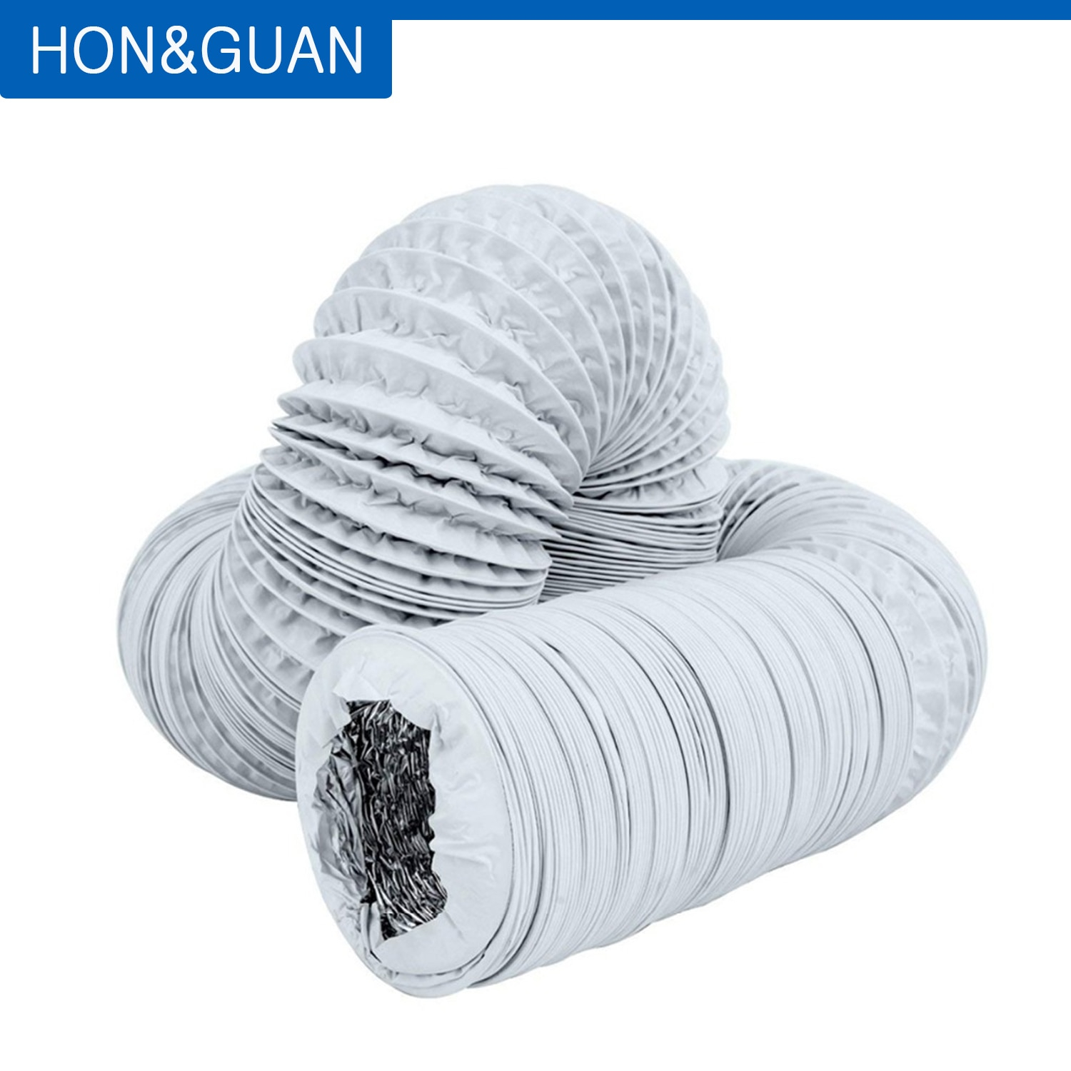 Honguan 48 Aluminium Flexible Fan Ducting Exhaust Pipe with regard to dimensions 1500 X 1500