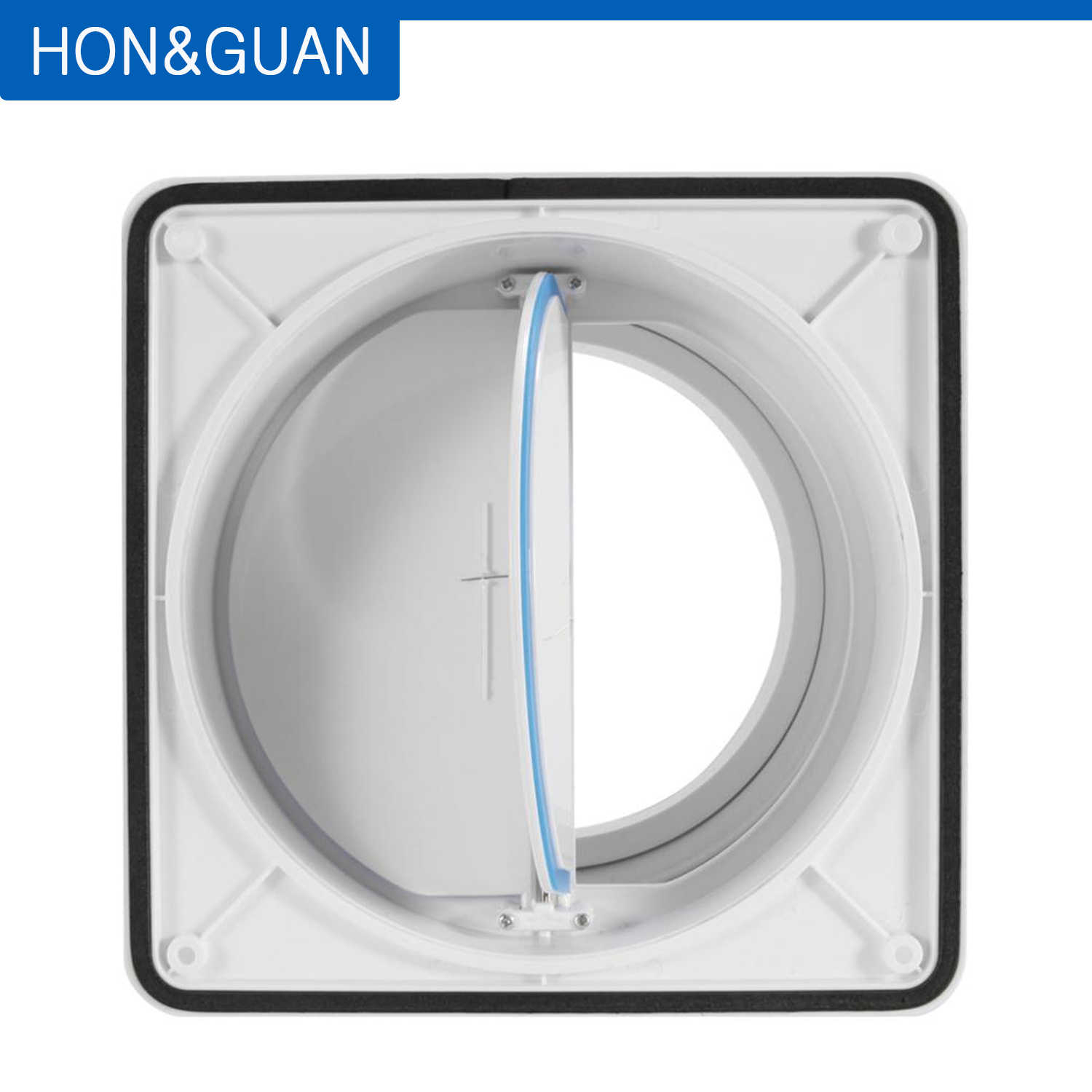 Honguan Abs 150mm To 180mm Double Flaps Draft Blocker intended for proportions 1500 X 1500