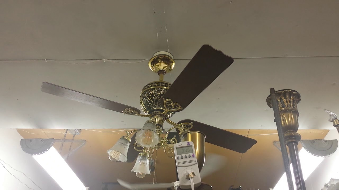 Hunter 1886 Limited Edition Ceiling Fan With Menards Light regarding dimensions 1280 X 720