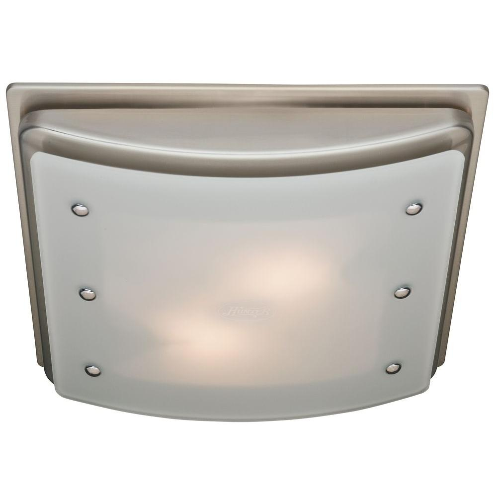 Hunter Ellipse Decorative 100 Cfm Ceiling Bathroom Exhaust Fan With Light And Night Light for sizing 1000 X 1000