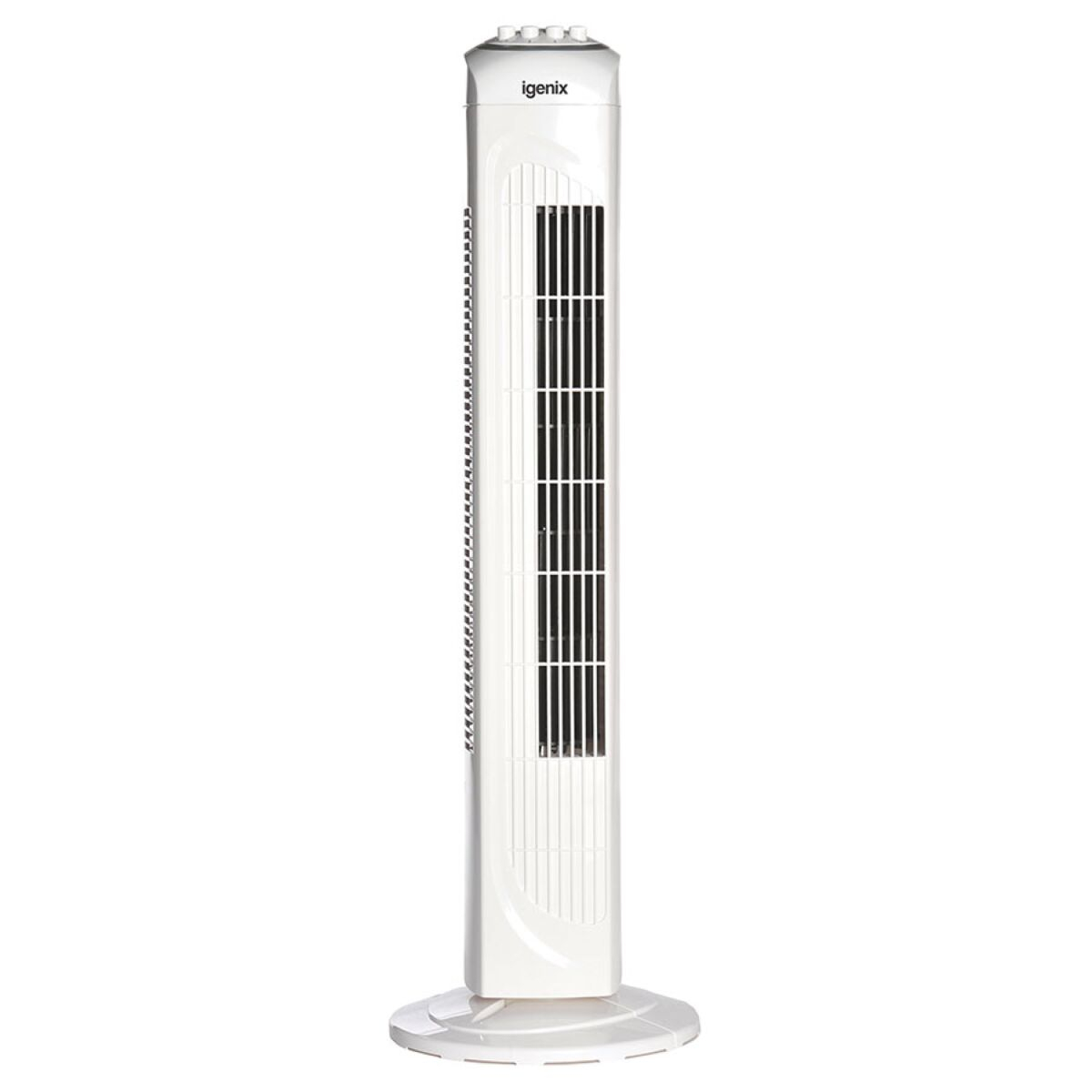 Igenix Df0030 30 Inch Tower Fan With 2hr Timer White for dimensions 1200 X 1200