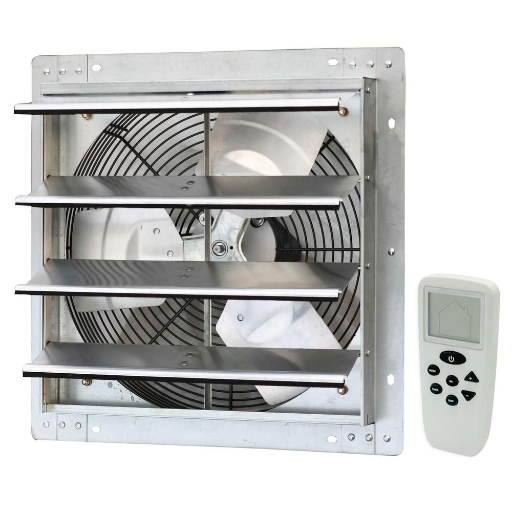 Iliving 16 In 1200 Cfm Power Variable Speed Exhaust Shutter Fan With Thermostat Humidistat Variable Speed Timer intended for size 1000 X 1000