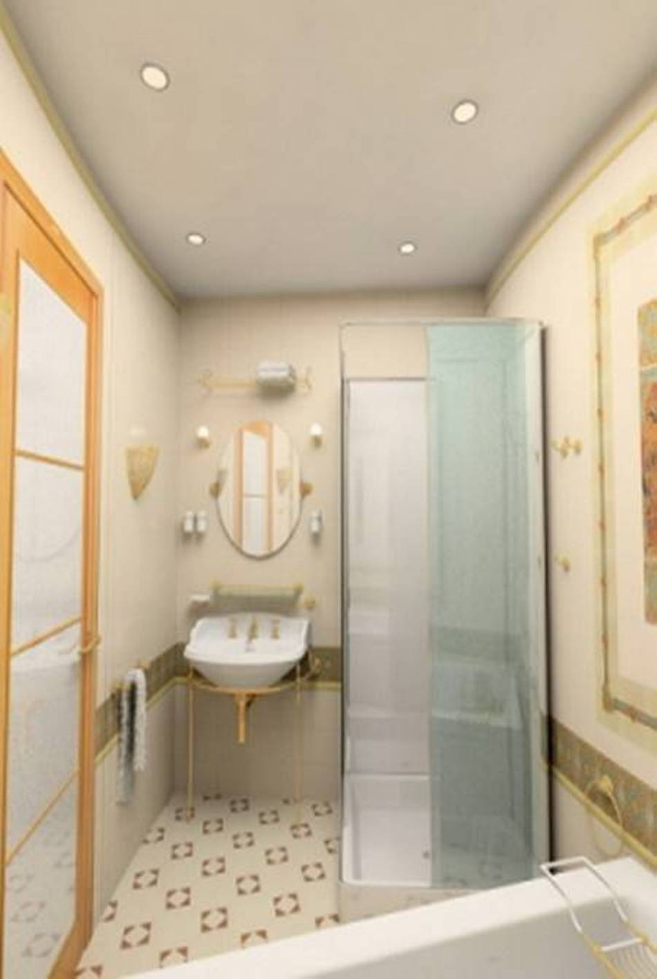 Incredible Bathroom Recessed Lighting Creative Images with regard to measurements 950 X 1414