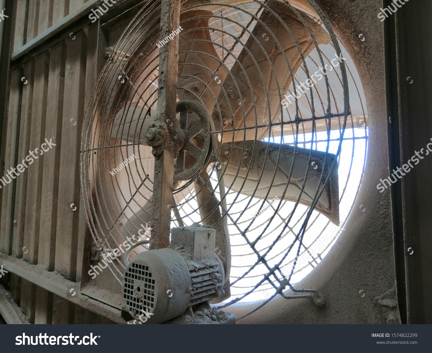 Industrial Exhaust Fans That Lack Maintenance Stock Photo with measurements 1500 X 1225