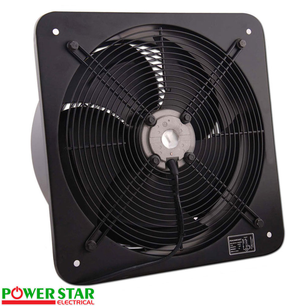 Industrial Extractor Exhaust Axial Blower Ventilation Wall Mounted Plate Fan for dimensions 1000 X 1000