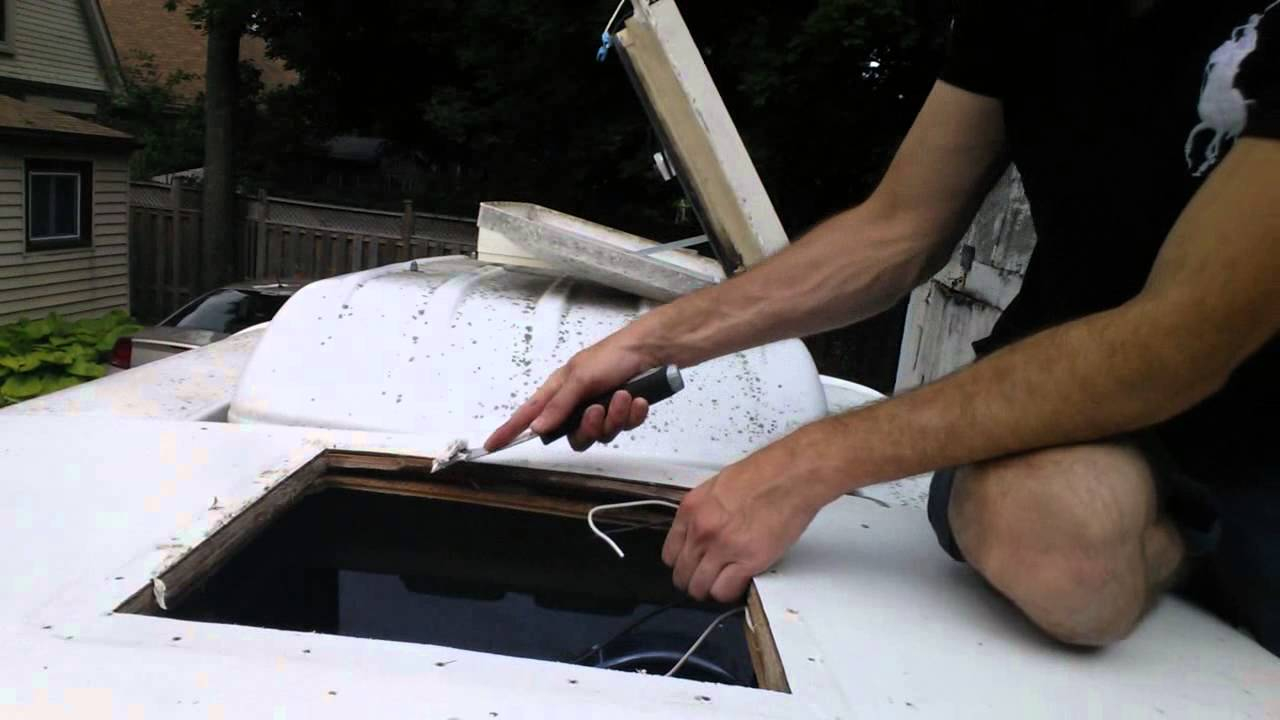 Install A New Replacement Rv Roof Vent Fan Part 2 for size 1280 X 720