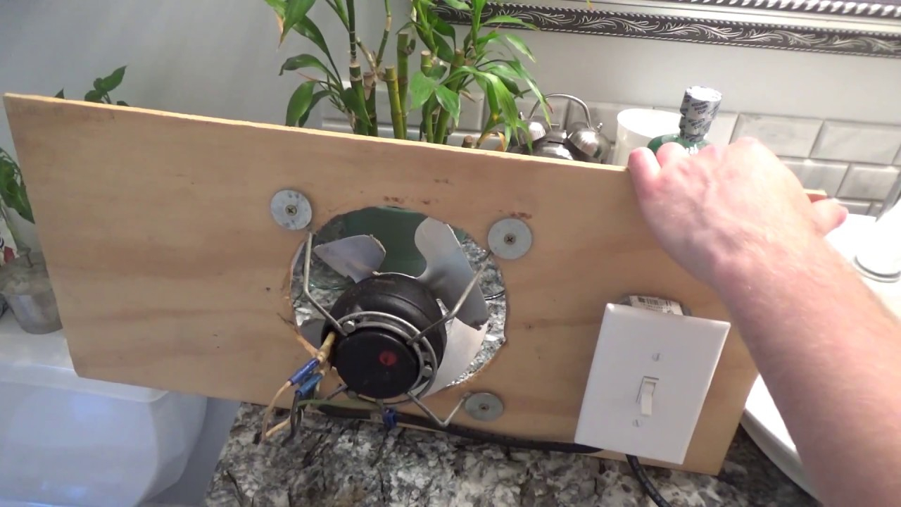 Install Exhaust Fan In The Bathroom throughout proportions 1280 X 720
