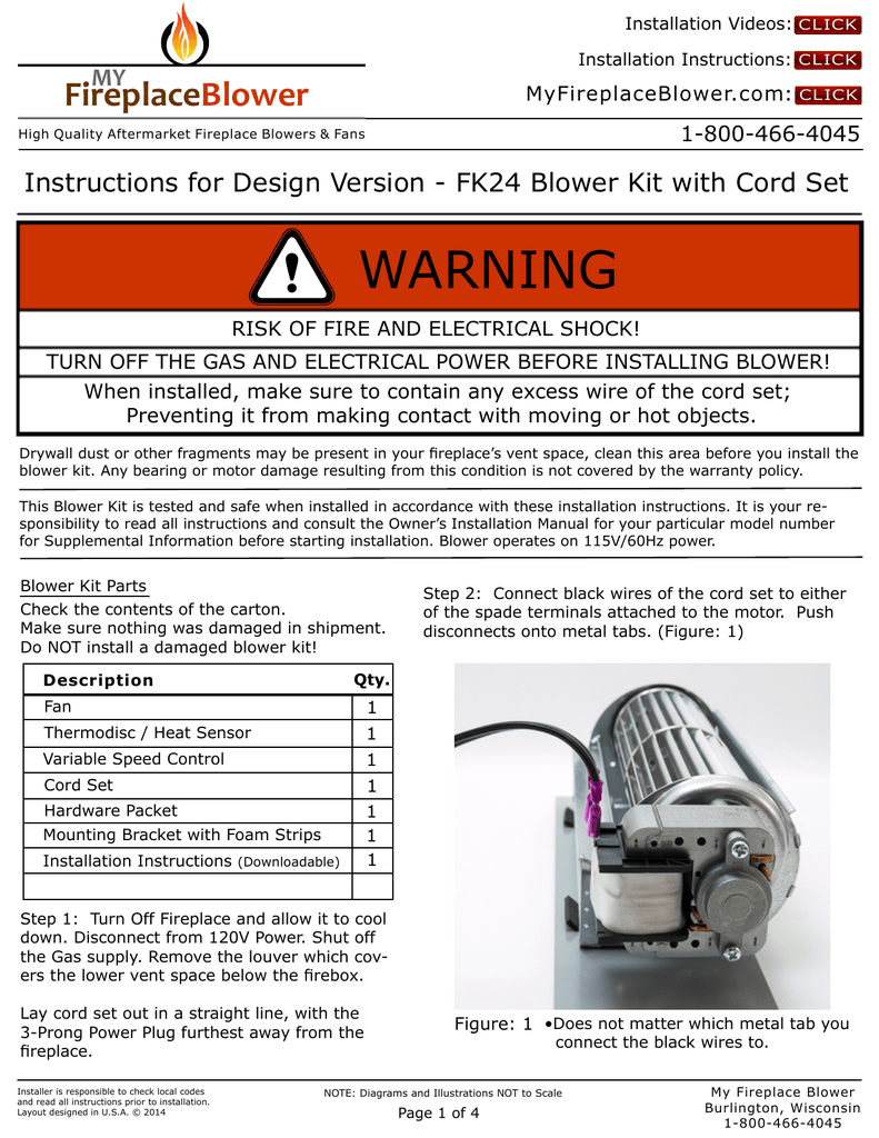 Installation Instructions For Fk24 Majestic Manualzz pertaining to size 791 X 1024