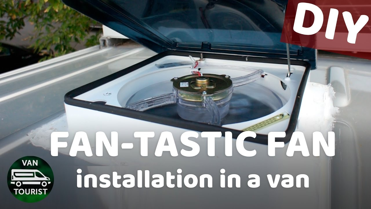 Installing 2 Fan Tastic Fans In The Roof Of Van Conversion Two Ceiling Vents In The Sprinter Van in measurements 1280 X 720