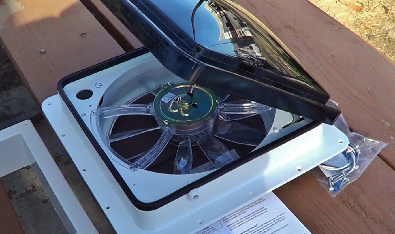 Installing The Fantastic Vent Fan Into Our Rv for measurements 1370 X 812