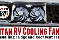 Installing Titan Rv Fridge And Roof Vent Cooling Fans in measurements 1280 X 720