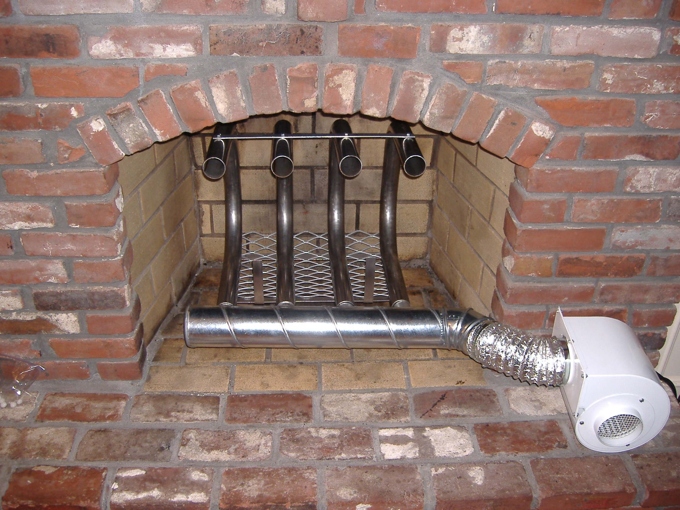 Interior Exciting Fireplace Blowers With White Small Fan intended for measurements 2304 X 1728