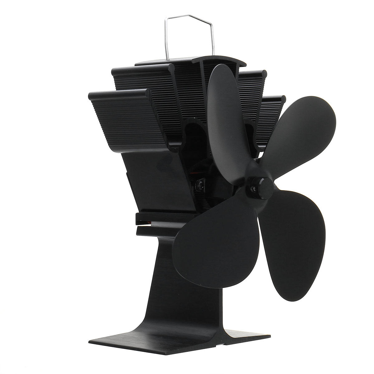 Ipree 4 Blades Fireplace Fan Thermal Heat Power Stove Fan Wood Burner Fan for proportions 1200 X 1200