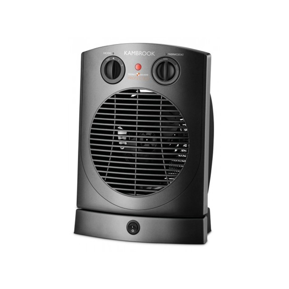 Kambrook Electric Upright Fan Heater With 2 Heat Settings Thermostat regarding measurements 1000 X 1000