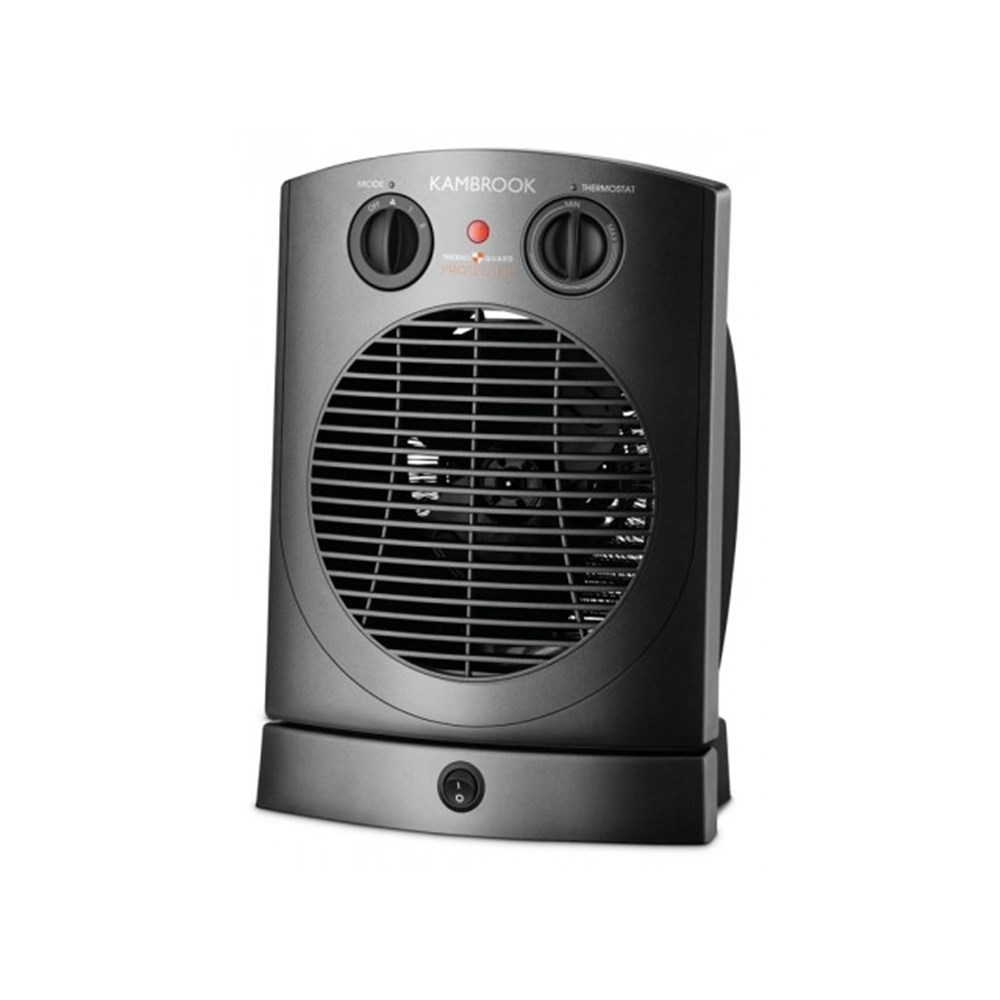 Kambrook Electric Upright Fan Heater With 2 Heat Settings Thermostat throughout proportions 1000 X 1000