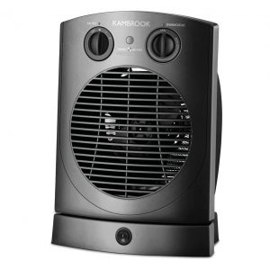 Kambrook2400w Upright Black Fan Heater inside sizing 1199 X 1199