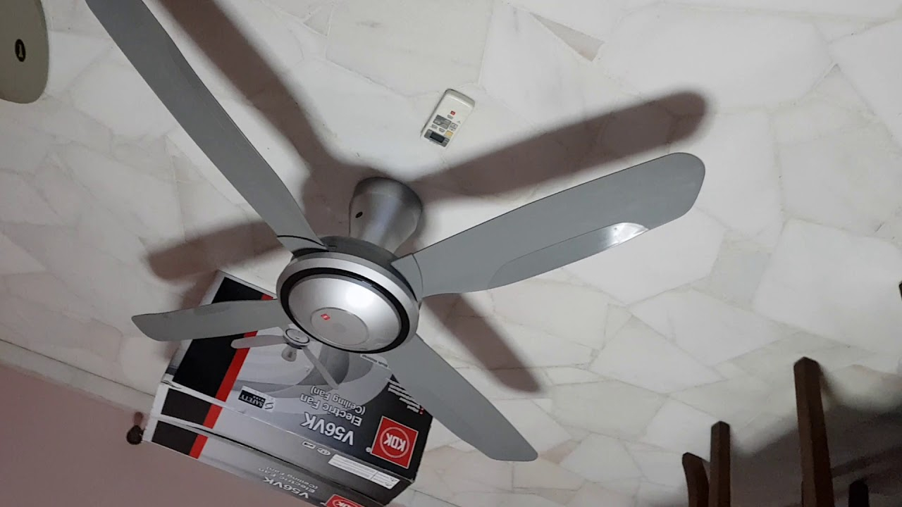 Kdk Ceiling Fan V56vk With Remote And Temperature Sensor with proportions 1280 X 720