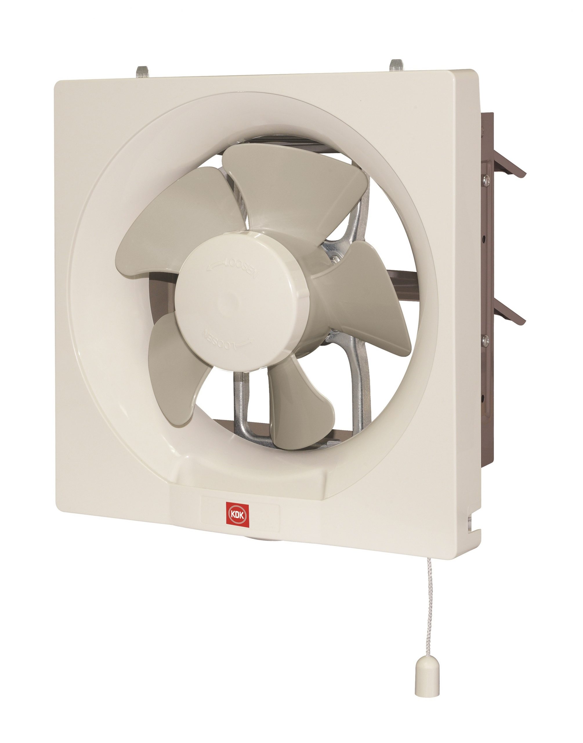 Kdk Wall Mount Two Way Ventilating Fan 25cm 25rgf with proportions 2641 X 3363