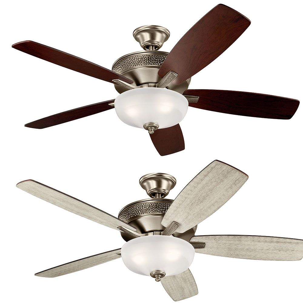 Kichler 339413bap7 Monarch Ii Select Burnished Antique Pewter Led 52 Ceiling Fan for measurements 1000 X 1000