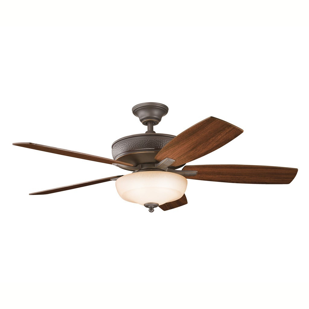 Kichler Lighting Monarch Ii Select Collection 52 Inch Olde Bronze Ceiling Fan Wlight inside dimensions 1024 X 1024