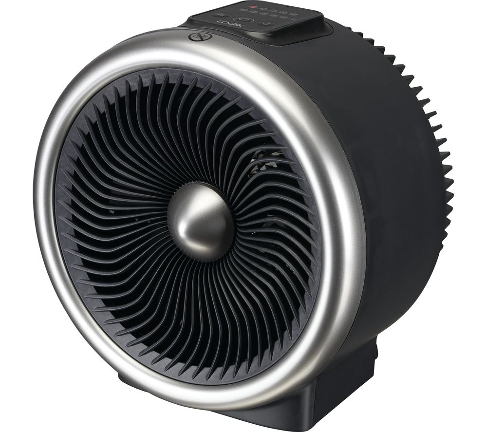 L20tfh19 Portable Hot Cool Fan Heater Black for proportions 1000 X 887