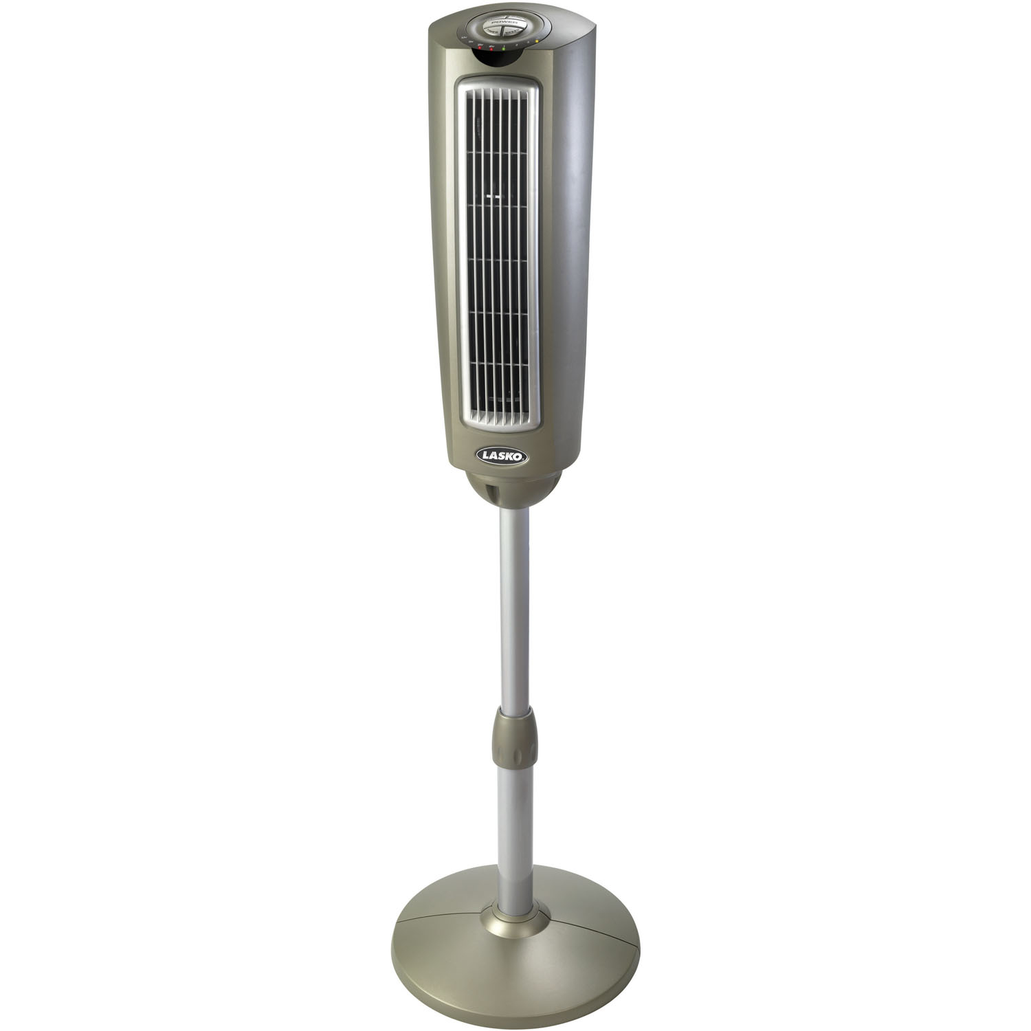 Lasko 52 Space Saving Oscillating Pedestal Tower Fan With Remote Control Walmart intended for dimensions 1500 X 1500
