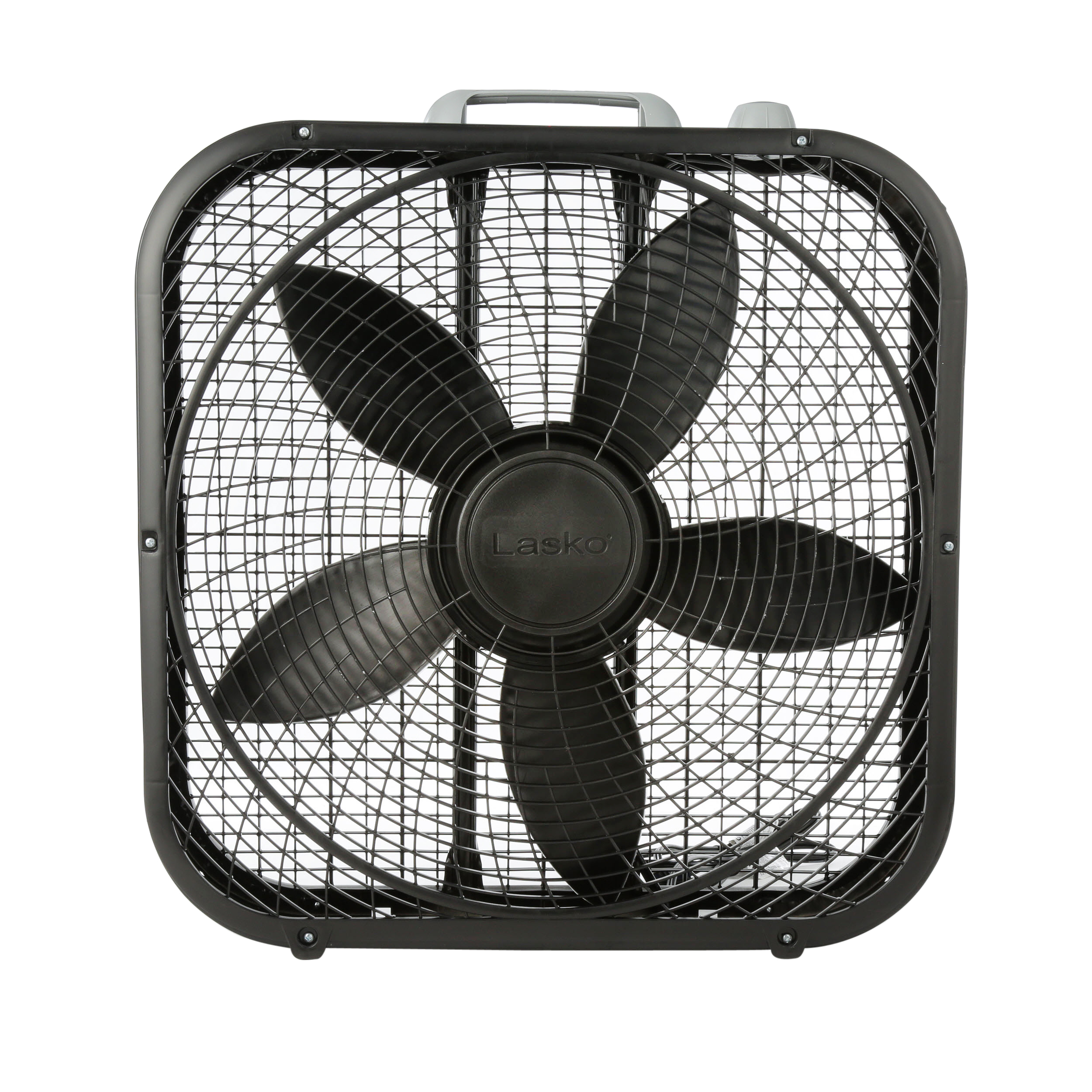 Lasko Cool Colors 20 Box 3 Speed Fan Model B20301 Black Walmart inside sizing 2500 X 2500