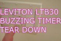 Leviton Ltb30 Buzzing Timer Failure Analysis with measurements 1280 X 720