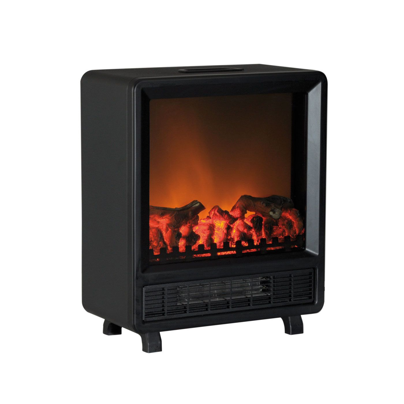 Log Flame Effect Contemporary Electric Stove With Fan Heater Eh1432 240v50hz with proportions 1400 X 1400