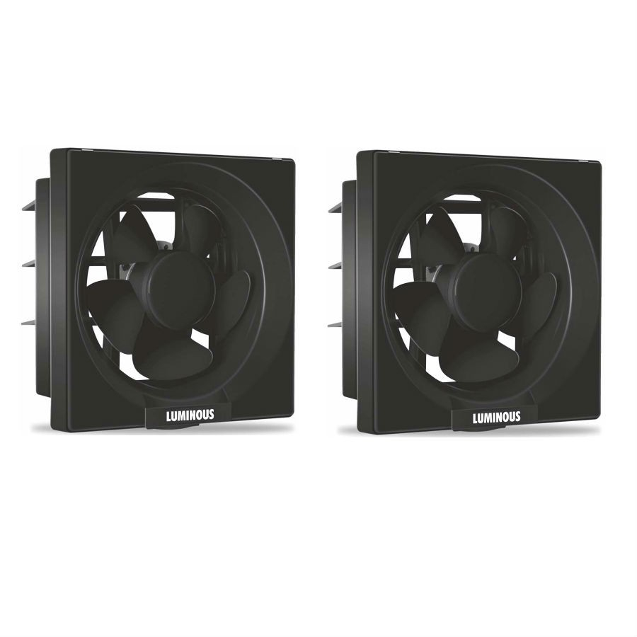 Luminous 250 Mm Vento Dlx Black Exhaust Fan Combo Of 2 intended for measurements 900 X 900