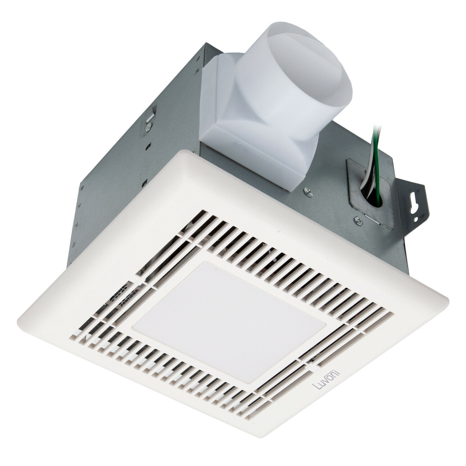 Luvoni 70 Cfm Bathroom Exhaust And Vent Fan With Light 2 Sones Fan Maxxima inside proportions 1500 X 1500