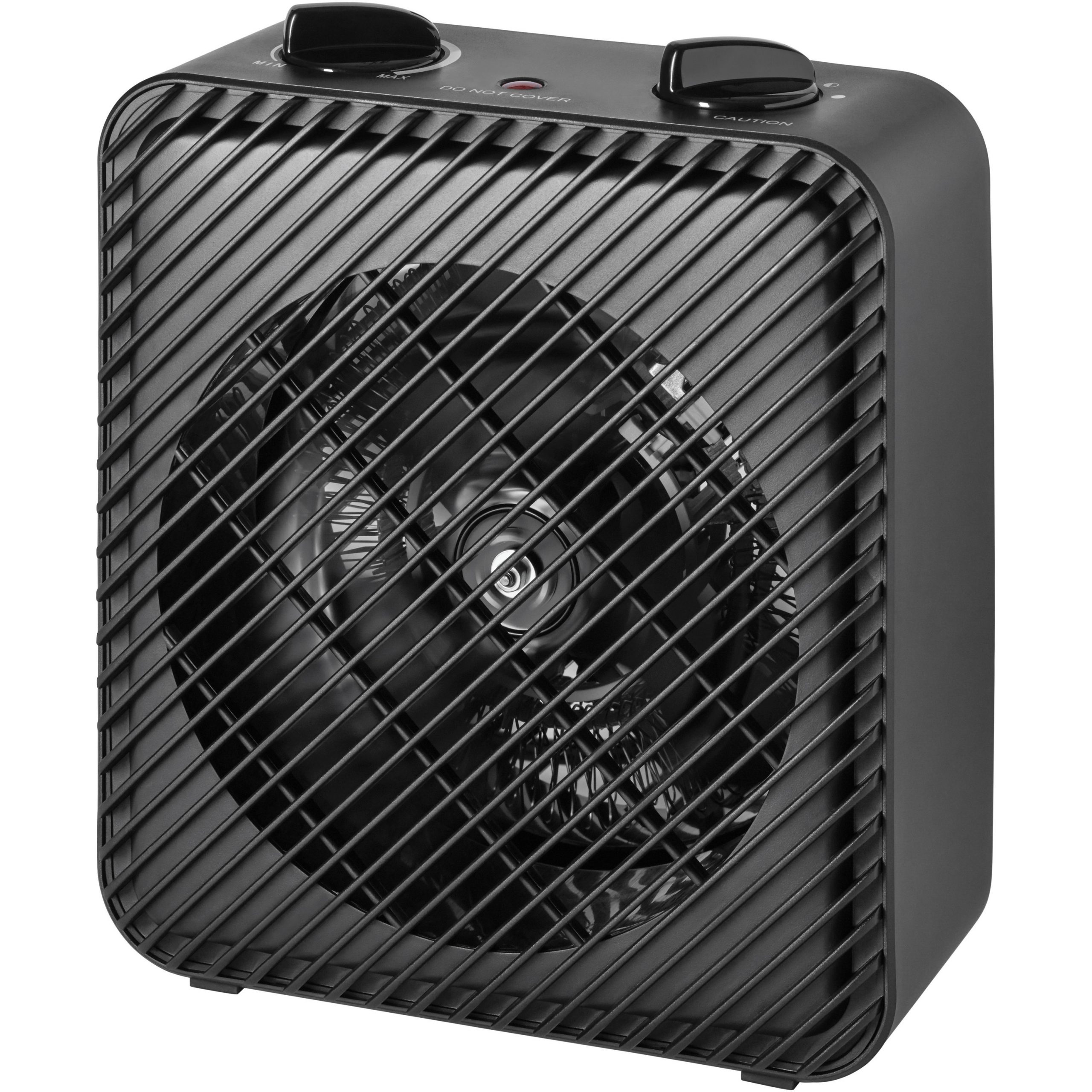 Mainstays Electric Fan Heater Black Hf 1008b in sizing 3000 X 3000