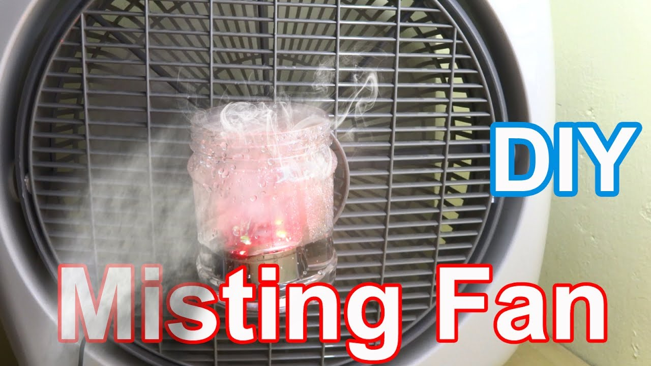 Make Misting Fan At Home Diy Air Conditioner Fan Very Simple in dimensions 1280 X 720