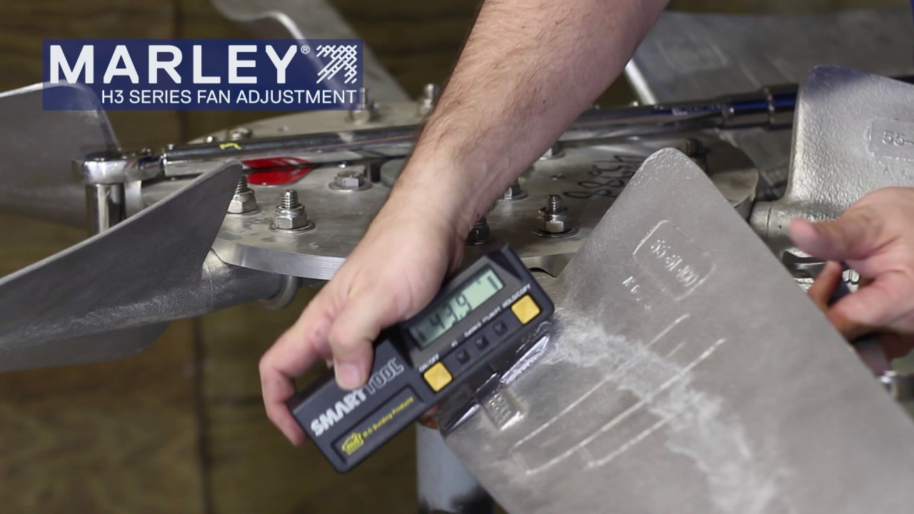 Marley H3 Fan Blade Pitch Adjustment throughout measurements 1280 X 720