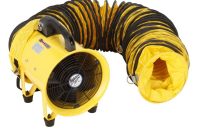 Maxx Air 8 In 2 Speed High Velocity Portable Confined Space Ventilator With Hose with proportions 1000 X 1000