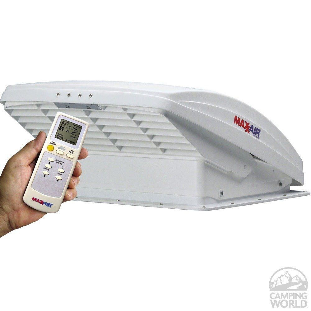 Maxxair 0007000k Maxxfan Deluxe Fan With Remote And White for measurements 1000 X 1000