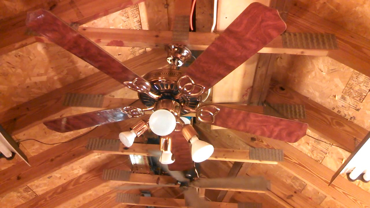 Menards Turn Of The Century Copperrosewood Ceiling Fan intended for proportions 1280 X 720