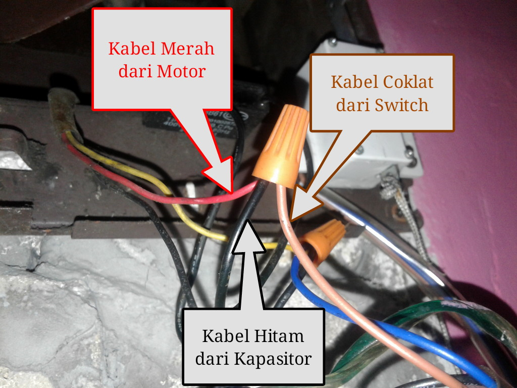 Menyambungkan Kabel Kabel Exhaust Fan Maspion throughout sizing 1024 X 768